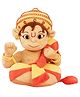 AURBO Baby Lord Hanuman Mantra Chanting Musical Soft Plush Toy for Kids (Height 35 cm)