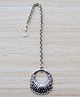 Pretty Ponytails Festive Theme Vintage Style Tribal Designed Ethnic Maang Teeka - Silver