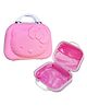 FunBlast Travel Cosmetic Bag with Elastic Band  Pink