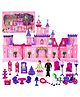 FunBlast Fairy Dream Castle Doll House Playset with Light and Music for Girls (Multicolor)