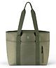 Vaya Essential Tote Bags Women, Made Of Polyester Lightweight Handbags Women, Multipurpose Hand Bag Work, Travel & Everyday Use, Comes Detachable External Pouch, Color-Safari Green - Utility