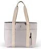Vaya Essential Tote Bags for Women, Made of Polyester Lightweight Handbags for women, Multipurpose Hand Bag for Work, Travel & Everyday Use, Comes with Detachable External Pouch, Color - Plush Taupe