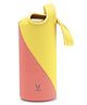 VAYA GoBag Lunch Bag for Office Women, Dust Proof Reversible Lunch Bags for Kids, Light Weight Stretchable Tiffin Carrier Bags, Citrus Pink