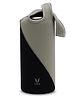 VAYA GoBag Lunch Bag for Office Women, Dust Proof Reversible Lunch Bags for Kids, Light Weight Stretchable Tiffin Carrier Bags, Moon Grey