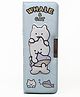 QIPS Whale & Cat Plastic Pencil Box  Double-Sided with Built-In Sharpeners  Sky Blue