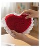 Tickles Heart Soft Stuffed Plush Toy Gifts for Boys & Girls Wedding Anniversary Birthday Valentine's Day (Size: 22 cm Color: Red)