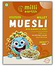 Milliearth Millet Muesli with Almond & Honey | Gluten-Free, High Protein | No Refined Sugar | No Palm Oil | With Ragi, Quinoa, Barnyard & Almonds | 350 g