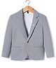 Rikidoos Full Sleeves Textured Blazer - Light Grey