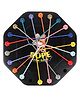 NEGOCIO Rope Great Battle Kids Educational Game Board, Octagonal Shape, Multi-Coloured Rods, Brain Training Puzzle Toy- PACK OF 1- COLOR MAY VARY
