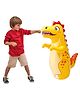 NEGOCIO Inflatable Dinosaur Toy Water Filled Base BOP for Toddlers PVC Punching Bag for Kids- PACK OF 1- COLOR MAY VARY
