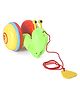 NEGOCIO Amazing Super Snail with Wagging Tail Perfect Pull Along Toy- PACK OF 1- COLOR MAY VARY