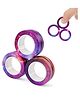 Kidology Magnetic Fidget Toy Rings (Pink/Purple)