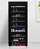 Urban Choice 9Layer Black Metal Shoe Rack  Heavy Duty, Space-Saving Organizer for Home & Office