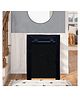 Urban Choice 4 Layer Metal Shoe Rack with Black Cover Durable & Space Saving Organizer for Home & Office