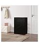 Urban Choice 5 Layer Metal Shoe Rack with Black Cover  Durable & Space Saving Organizer for Home & Office