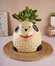 Weaving Homes Sheep Planter Indoor Planter With Yellow color