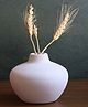 Weaving Homes Esoteric Vase Round - White for home decor with White color