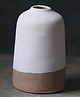 Weaving Homes White & Sanded Bud Vase - Tall for home decor with White color