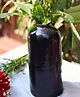 Weaving Homes Black Tall Vase for home decor with Black color