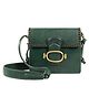 HIDESIGN Moon 01 Women's Leather Sling Bag - Green