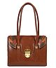HIDESIGN Forest 02 Women's Leather Tote Bag - Tan