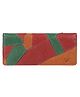 HIDESIGN Mosaic W1 Women's Leather Bi Fold Wallet - Red