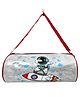 Li'LL Pumpkins Round Glitter Space Printed Swimming Gym Travel Duffle Bag with side zip Pocket for kids- Red (1Bag)
