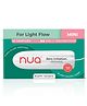 Nua EaseFit Tampons for Light Flow | 16 Tampons | Light Flow | Gynaecologically Tested | Hypoallergenic | Rapid Absorption Core | Leak-Proof Protection