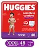 Huggies Complete Comfort Wonder Pants Triple Extra Large XXXL Baby Diaper Pants with 5 in 1 Comfort - 48 Pieces