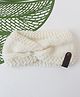 Woonie Twisted Hand Knitted Headband - Cream