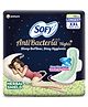 Sofy AntiBacteria Nights Longest XXL - 323mm |Women Sanitary Pads | Night Protection | Wider Hip Guard | Deep Absorption | Herbal Shield | Hygiene & Herbs | XX-Large - 15 Pieces