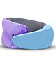 Billebon Cool Gel Travel Neck Pillow   Magnetic Fabric, Luxury Support ,  Washable Cover - Lavender