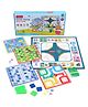 Babyhug Educational 5 In 1 Business Strategy Board Game for Kids|2-6 Players|Dice, Money&Cards Included|Portable&Lightweight|Group Activity for Brain Development|5+ Yrs|Ideal Gift|BIS Certified