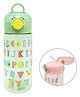 Sanjary Bpa free plastic Alphabet Print Sipper Bottle 550ml for kids color design may vary