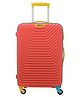 American Tourister Splash SP Medium Check-In Coral/Teal Luggage with Tie Down Strap & Complete Lining - Height 66 cm