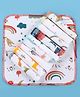 Babyhug 100% Cotton Muslin Single Layer Wash Clothes Pack of 10