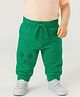 Nautinati Cotton Knit Disney Mickey Mouse Featuring Character Printed Joggers - Green