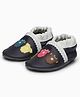Elves the Shoemakers Apparels Patch Detailed Booties - Navy Blue