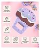 SUN & SHINE | 100% Natural Rubber & Premium Silicone Teether For 6 To 12 Months Baby | BPA-Free, Soft & Gentle | Teething Toys For Babies | BiteCream Teether | Ideal Gifts For New Parents (Purple)