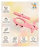 SUN & SHINE | 100% Natural Rubber & Premium Silicone Teether For 6 To 12 Months Baby | BPA-Free, Soft & Gentle | Teething Toys For Babies | Baby Copter Teether | Ideal Gifts For New Parents (Blue)