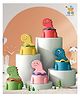 Sun & Shine Dino Potty Chair | Dinosaur Toilet Training Seat for Boys & Girls, Easy Clean, Portable & Anti-Slip Toddler Potty for Home & Travel (Blue)