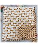 PEXX  Cotton Baby Quilt Puppy Print- Orange