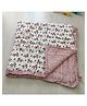 PEXX  Cotton Baby Quilt Unicorn Print- Pink