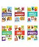 My First Book of ABC, Numbers, Fruits, Vegetables, Shapes & Colours and Good Habits :- Interactive learning book for preschool, Colourful learning book for children | Pack of 6 books - English