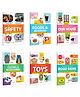 My First Book of Safety, Foods & Beverages, Our House, Clothes & Accessories, Toys and Road Signs :- Early learning book set, Educational books for toddlers | Pack of 6 books - English