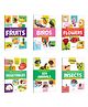 My First Book of Fruits, Birds, Flowers, Vegetables, Sea Animals and Insects :- Interactive book for kids, exploration books for preschoolers, Early concept books | Pack of 6 books - English
