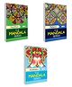 Art & Culture, Flora & Fauna and Patterns - The Mandala Series :- Colouring book for adults, Relaxation and mindfulness coloring, Book for stress relief | Pack of 3 Colouring books