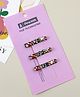 Pine Kids Hair Alligator Pins with Dimand Applique -Multicolor