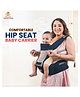 Infantso Baby Hip Seat Carrier  Ergonomic Lightweight Kangaroo Style Hip Seat for New Born & Toddlers 4Way Adjustable Carry Positions -Blue