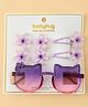 Babyhug Hair Accessories Combo Set of 3 Free Size - Light Purple